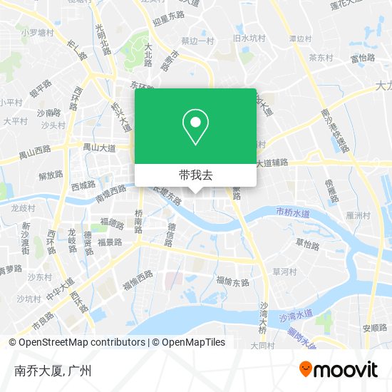 南乔大厦地图