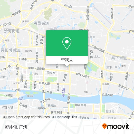 游泳馆地图