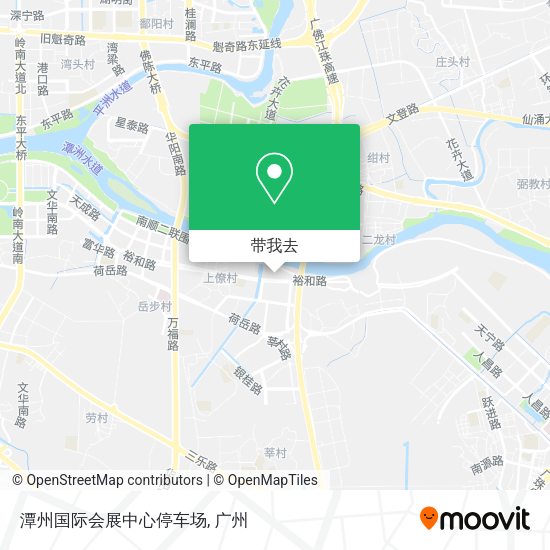 潭州国际会展中心停车场地图