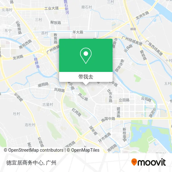 德宜居商务中心地图