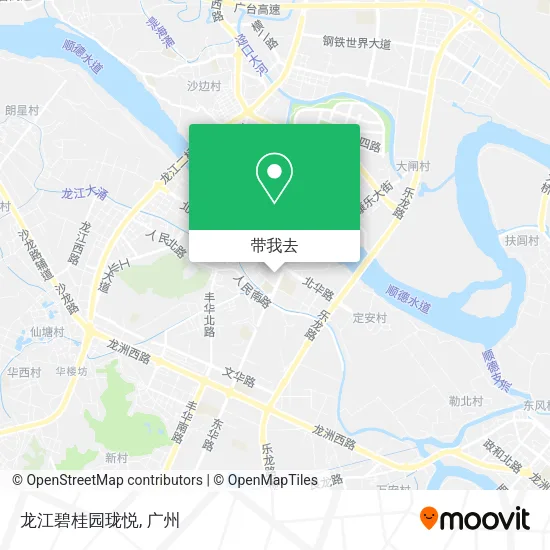 龙江碧桂园珑悦地图