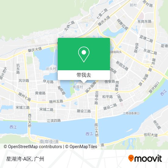 星湖湾-A区地图