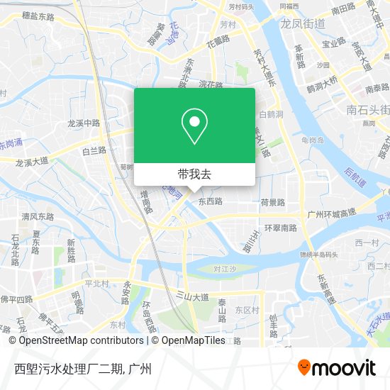 西塱污水处理厂二期地图