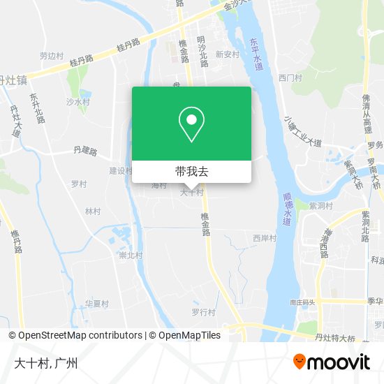 大十村地图