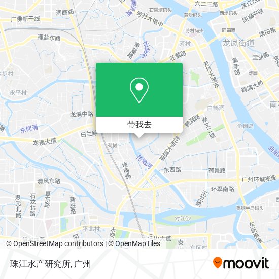 珠江水产研究所地图
