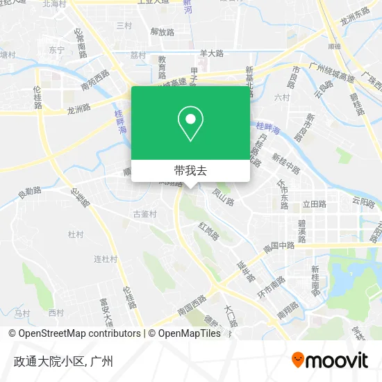 政通大院小区地图