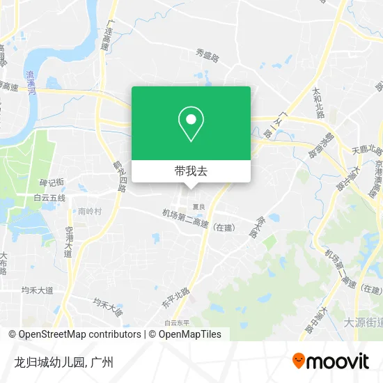 龙归城幼儿园地图