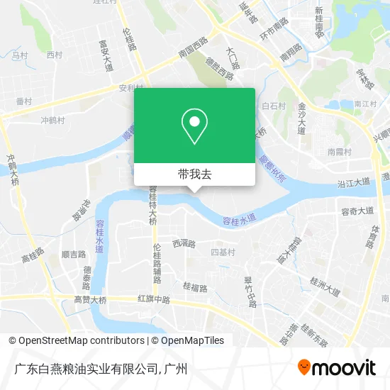广东白燕粮油实业有限公司地图