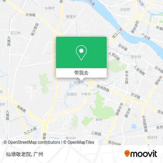仙塘敬老院地图