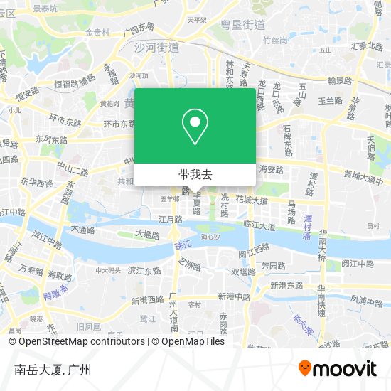 南岳大厦地图