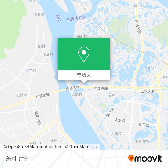 新村地图