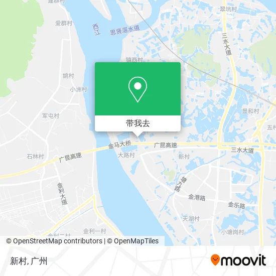 新村地图