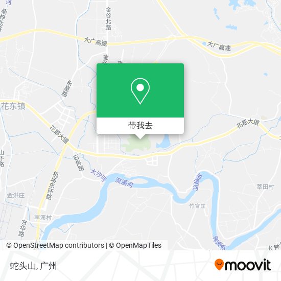 蛇头山地图