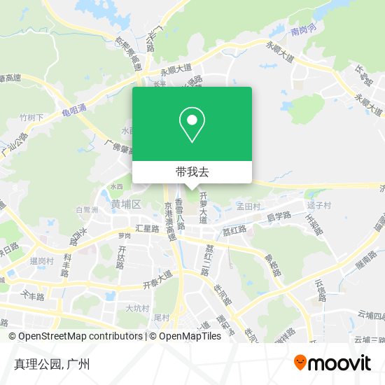 真理公园地图