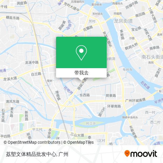 荔塱文体精品批发中心地图