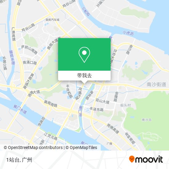 1站台地图