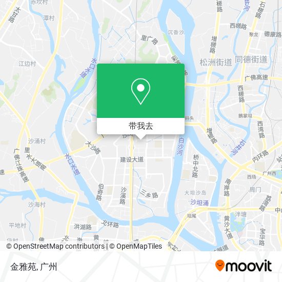 金雅苑地图