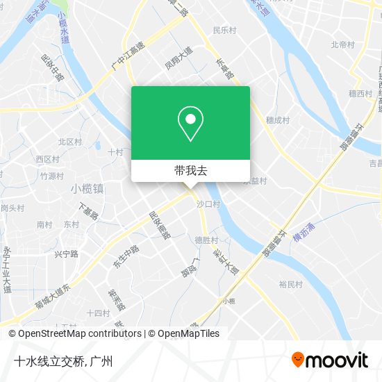 十水线立交桥地图