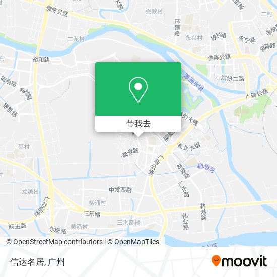 信达名居地图