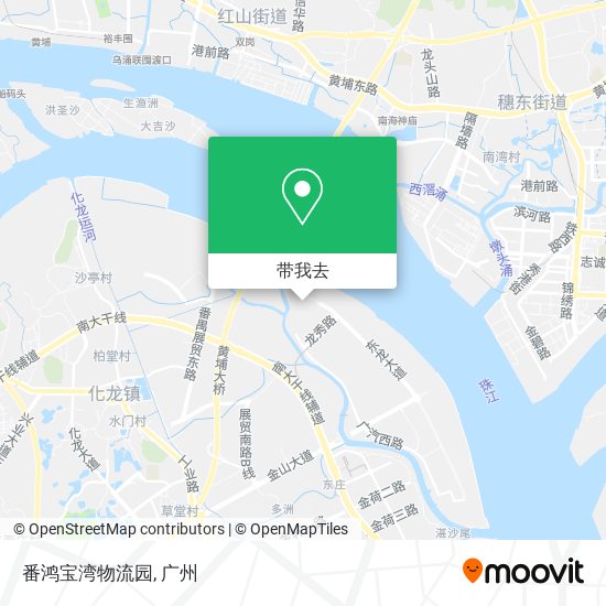 番鸿宝湾物流园地图
