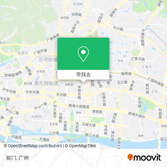 前门地图