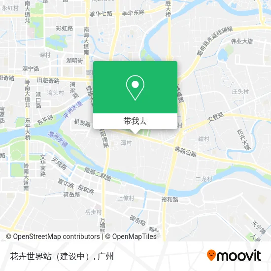 花卉世界站（建设中）地图