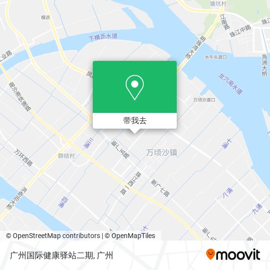 广州国际健康驿站二期地图