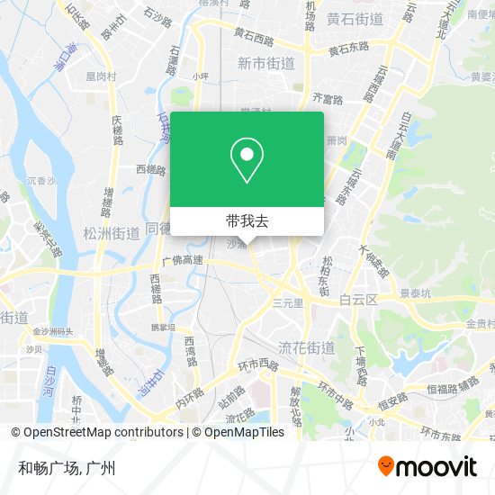 和畅广场地图