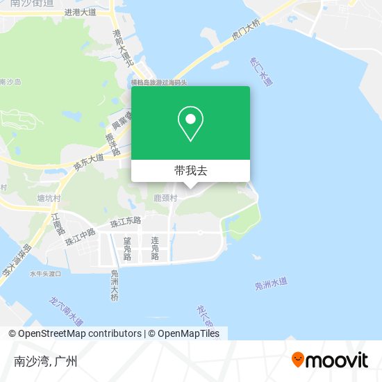 南沙湾地图