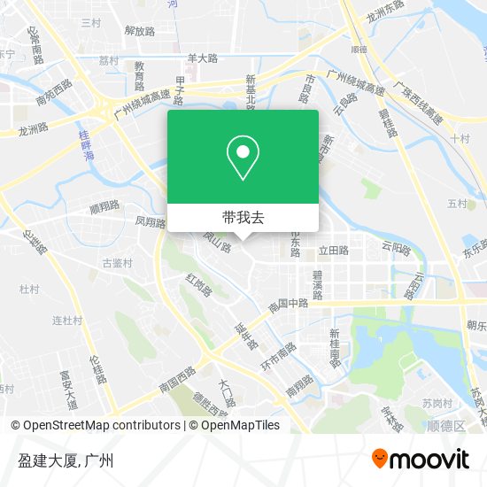 盈建大厦地图