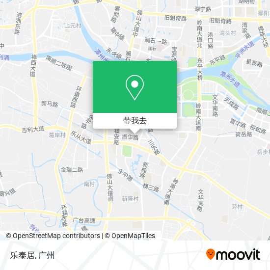 乐泰居地图
