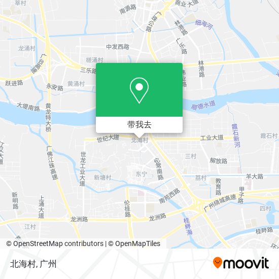 北海村地图