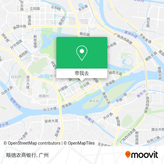 顺德农商银行地图