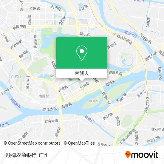 顺德农商银行地图