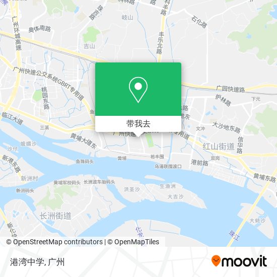 港湾中学地图