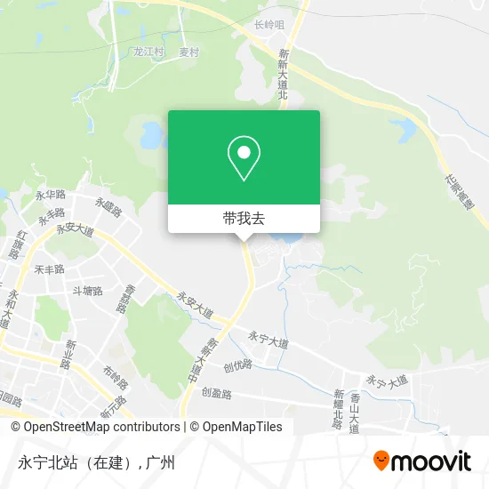 永宁北站（在建）地图