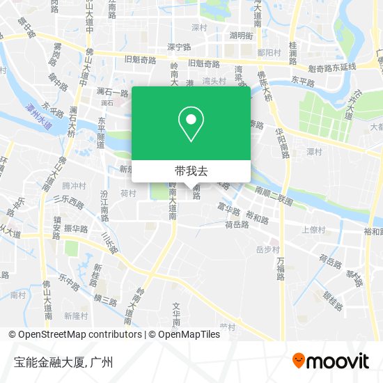 宝能金融大厦地图