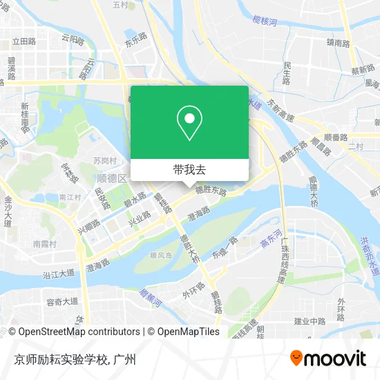 京师励耘实验学校地图