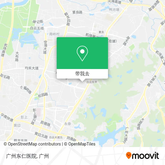 广州东仁医院地图