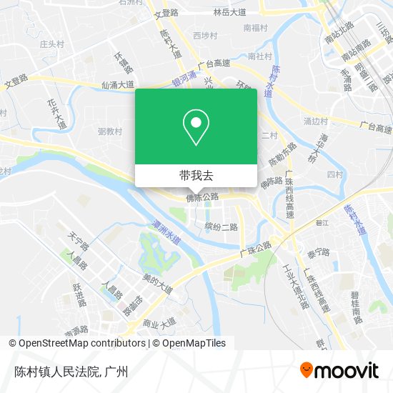 陈村镇人民法院地图
