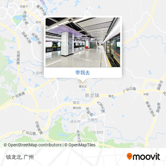 镇龙北地图