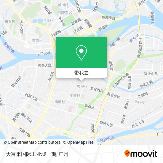 天富来国际工业城一期地图