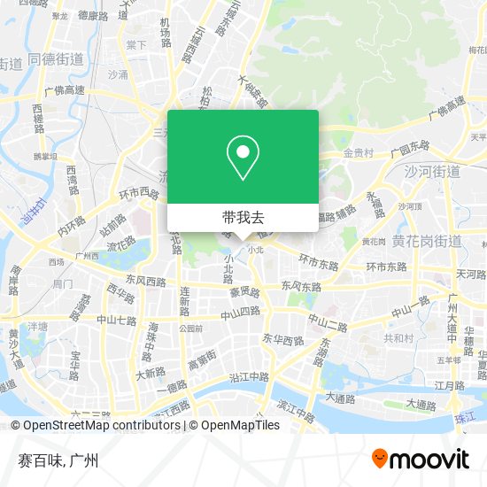 赛百味地图