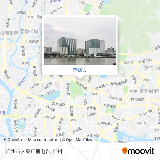 广州市人民广播电台地图