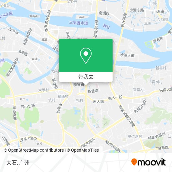 大石地图