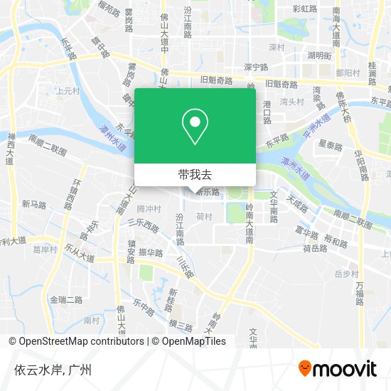 依云水岸地图