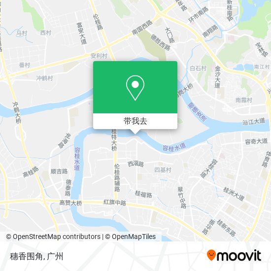 穗香围角地图