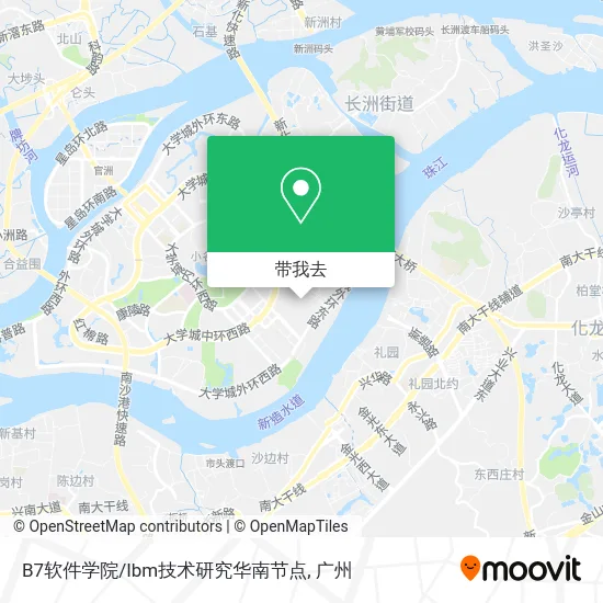 B7软件学院/Ibm技术研究华南节点地图