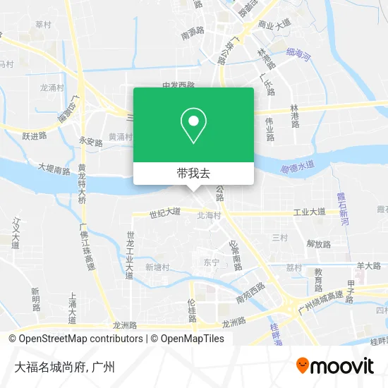 大福名城尚府地图