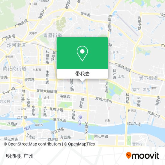 明湖楼地图